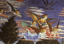'Angels Worshipping' by Benozzo Gozzoli